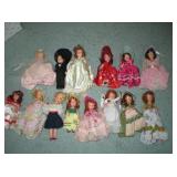 more miniature vintage dolls