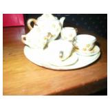 vintage miniature tea set