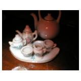 vintage tea set/ childs
