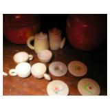 vintage child tea set