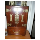 oriental jewelry box