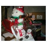 Santa Bear and sleigh