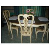 Frenc Provincial Dinette 57 x54 w/ 18 " insert
