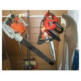 Saws Hedgetrimmers Etc.