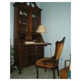 Mahogany secretary  32x9x80