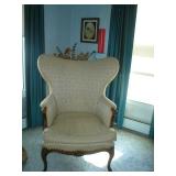 Wing back chair