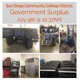 San Diego Community College Surplus Auction 