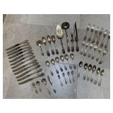 Wallace Sterling Silver Flatware Set.