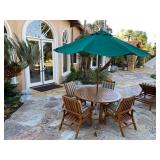 Giati Six Piece Patio Dining Table Consisting Of Table.