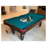 Trujillo Pool Table With Accessories.