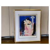 Giancarlo Impiglia "The Kiss" Limited Edition Screenprint, Signed And Dated. 15/175 1983 With Inscription To Sonia And Joseph. 
