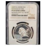 Libertas Americana 2015 1oz Silver Round.