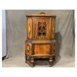 Antique Starlight Furniture Co. Cabinet With Two Lower Drawers. 