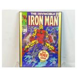 The Invincible Iron Man Marvel Comic Number 1. This Is A Print Only