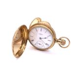1887 Elgin 11j Pocket Watch In 14k Gold Hunting Case. Movement No. 2254476. Total Weight: 58g