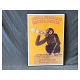 Carlo Biscaretti Anisetta Evangelisti Liquore Da Dessert Framed Poster Print. 
