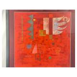 Professionally Framed Print, Cool Distance (1932) By Russian Painter And Art Theorist Wassily Kandinsky (1866-1944).
