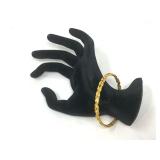  Jewelry 21k Gold Bangle Bracelet, 18g.