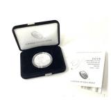 2018 Us Mint Preamble To The Declaration Of Independence Platinum Proof Coin - Life.