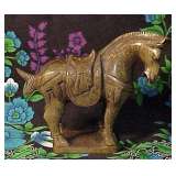 Solid Jade Horse