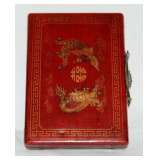 Leather Wood Dragon Box