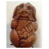 Hand Carved Box Pendant