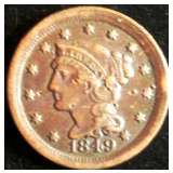 1849 Large Cent