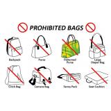 No Bags Allowed