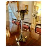 John Richard Brass Candle Sticks 22” H. $200 Each 