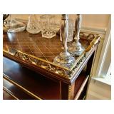 Louis XVI Style Bar Cart by Henredon 42 1/2" W, 33 3/4" H, 18" D. $1,200