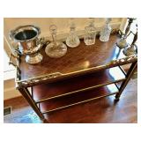 Louis XVI Style Bar Cart by Henredon 42 1/2" W, 33 3/4" H, 18" D. $1,200