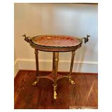 Serreid Ltd Platter Tray Table 26" H, 29 1/4" H, 16 1/2" D. $700 