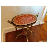 Serreid Ltd Platter Tray Table 26" H, 29 1/4" H, 16 1/2" D. $700 