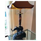 Frederick Cooper Bronze Elephant Lamp 32 3/4" H. $600 Each 