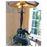 Frederick Cooper Bronze Elephant Lamp 32 3/4" H. $600 Each 