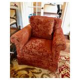 Baker Furniture Chair 35" W, 28" H, 32" D, $300 