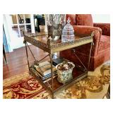 Colony House Rams Head French End Table 24 1/4" W, 25 1/2" H. $1,200 