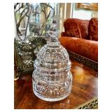 Waterford Crystal Jar 9 3/4" H. $120