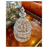 Waterford Crystal Jar 9 3/4" H. $120