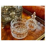 Waterford Crystal Jar 9 3/4" H. $120