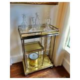 Colony House Vintage Bar Cart 23 1/4" W, 34 1/2" H, 14" D.  $800 