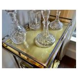 Colony House Vintage Bar Cart 23 1/4" W, 34 1/2" H, 14" D.  $800 