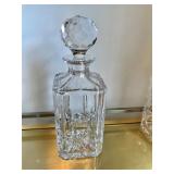 Atlantis Crystal Decanter 10" H. $50