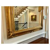 Gold Carved Mirror 58 1/2" H, 46 1/2" W. $900