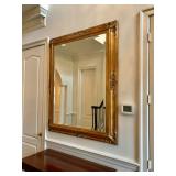 Gold Carved Mirror 58 1/2" H, 46 1/2" W. $900