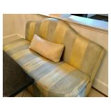 Designs & Interiors Silk Sofa 35 1/2" H, 21" D, 63 1/4" W. $600