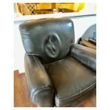 Bradington Young Leather Reclining Chairs 36 1/4" H, 40" W, 30 1/2" D. $150 Each