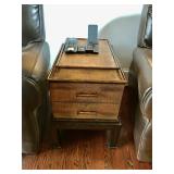 The Platt Collection Hand Crafted End Table 16 1/2" W, 24 1/2" H, 22 1/4" D, $100