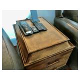 The Platt Collection Hand Crafted End Table 16 1/2" W, 24 1/2" H, 22 1/4" D, $100