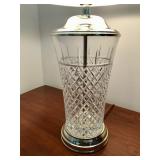 Cut Glass Lamp 28 1/2” H, $70 Each 